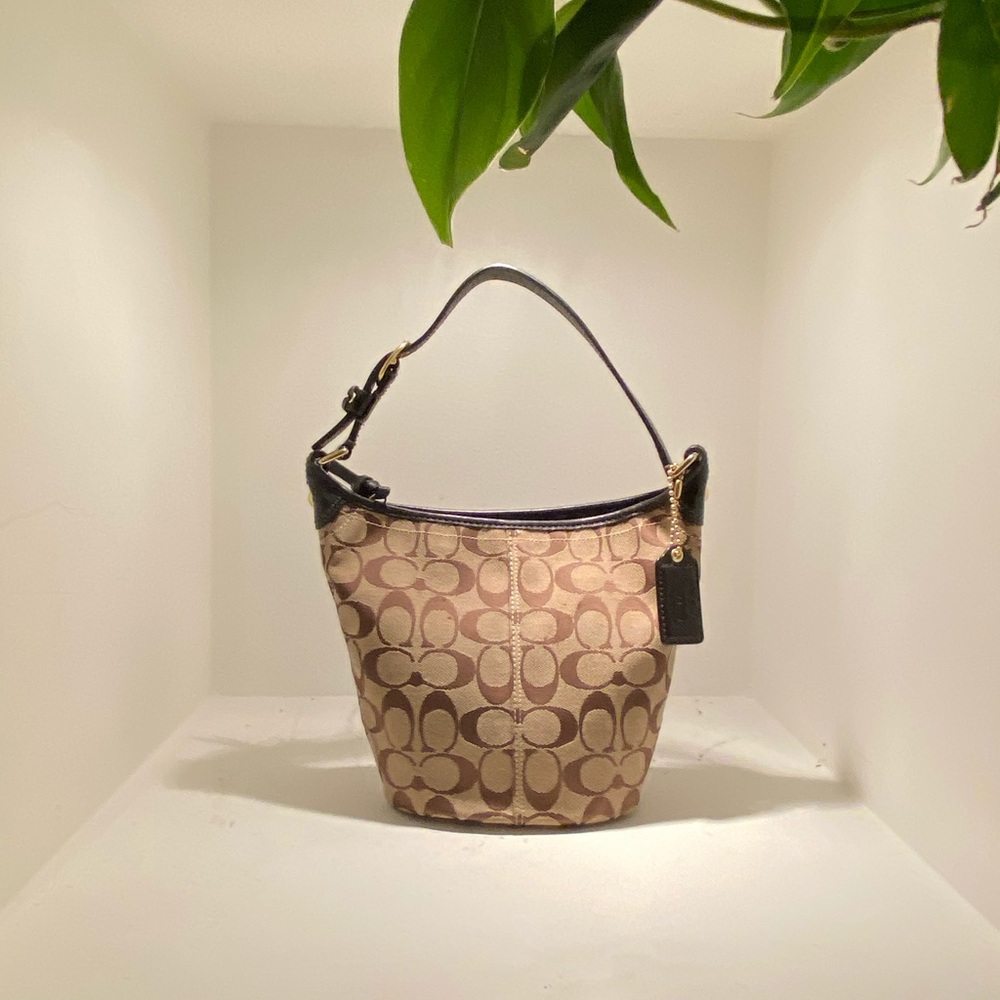 COACH TOTE BLEEKER TOP HANDLE PURSE 🤎